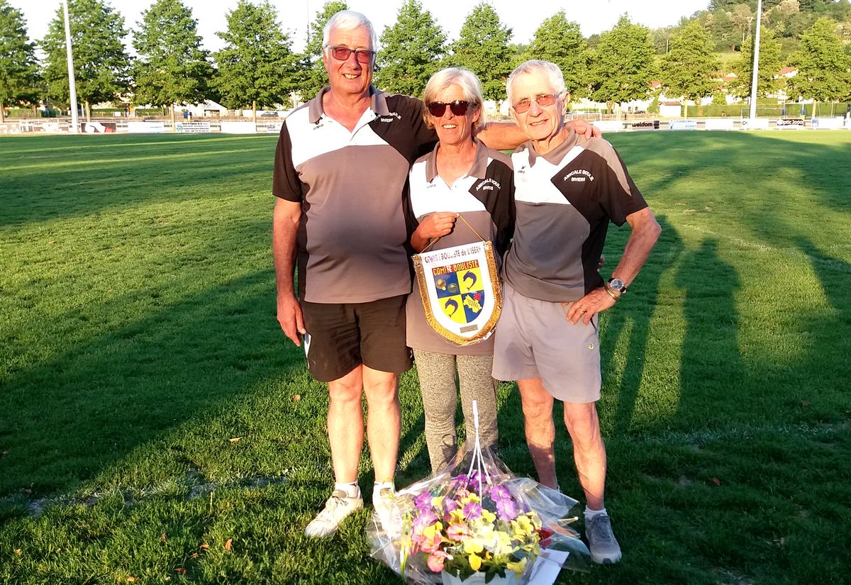 Gilbert Coeur, Christine Bazo, Roger Perret