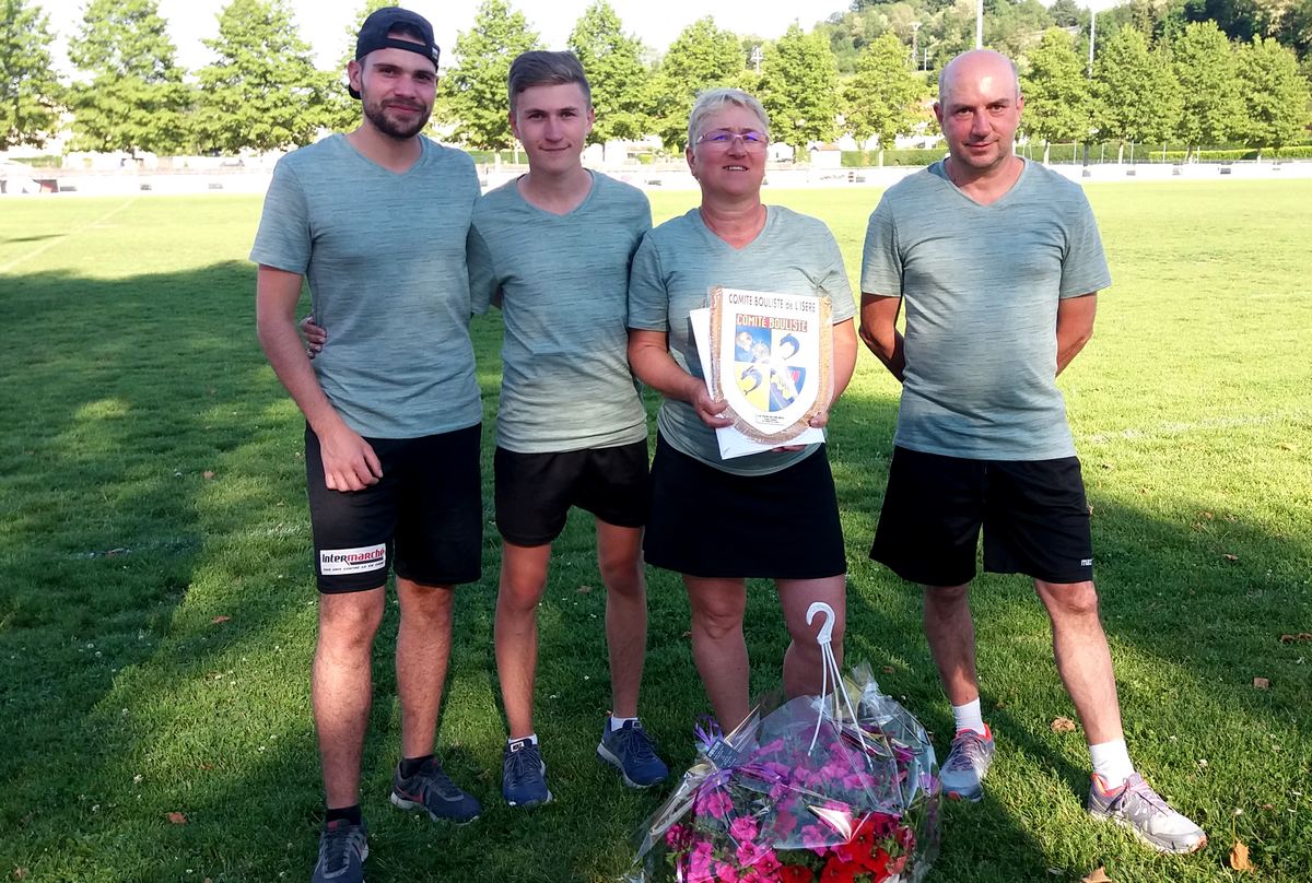 Béraud Thierry, Loïc, Fabienne, Kierswetter Dylan