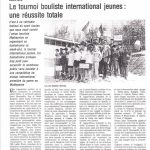 1996-Tournoi international jeunes à Susville 1