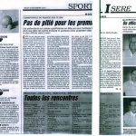 2001-Championnat des clubs du 6 novembre