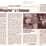 2002-Réception de la famille Maugiron