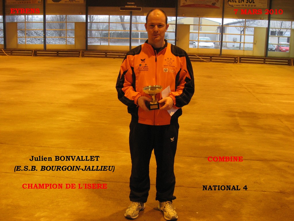 Finales épreuves modernes N4 – Eybens – 7 Mars 2010
