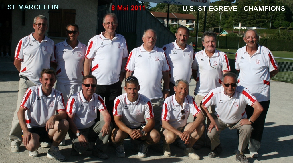 Finales du championnat des A.S. 3 et 4 – St Marcellin – 7 et 8 Mai 2011