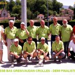 ESB Bas Grésivaudan Crolles - 1/2 Finalistes