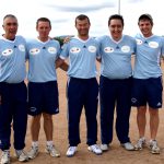 Qualifiés 2ème D: Combaz JC, Ferrière G, Bermond C, Diana M, Martinez R (Curie Fontaine).