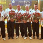 Champions 2ème D: Clavel A, Gonzales F, Scippa T, Rutigliano R, Decret P (CB Grenoble).