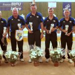 Champions 3ème D: Chardon B, Albertin R, Baret C, Delord JL, Champavier P (P. du Vercors).