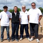 Qualifiés 4ème D: Berthier JC, Bey D, Vallier A et J, Chalvin R (ESB Trièves).