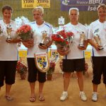 Vice-championnes F2-3: Patricot N, Rivaux S, Grépat C, Prave C (ESB Morestel).