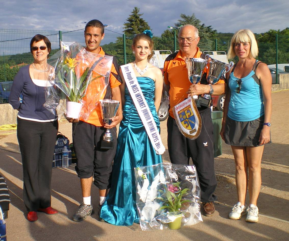 Fédéraux Doubles à Vaulx-Milieu (remise des prix).