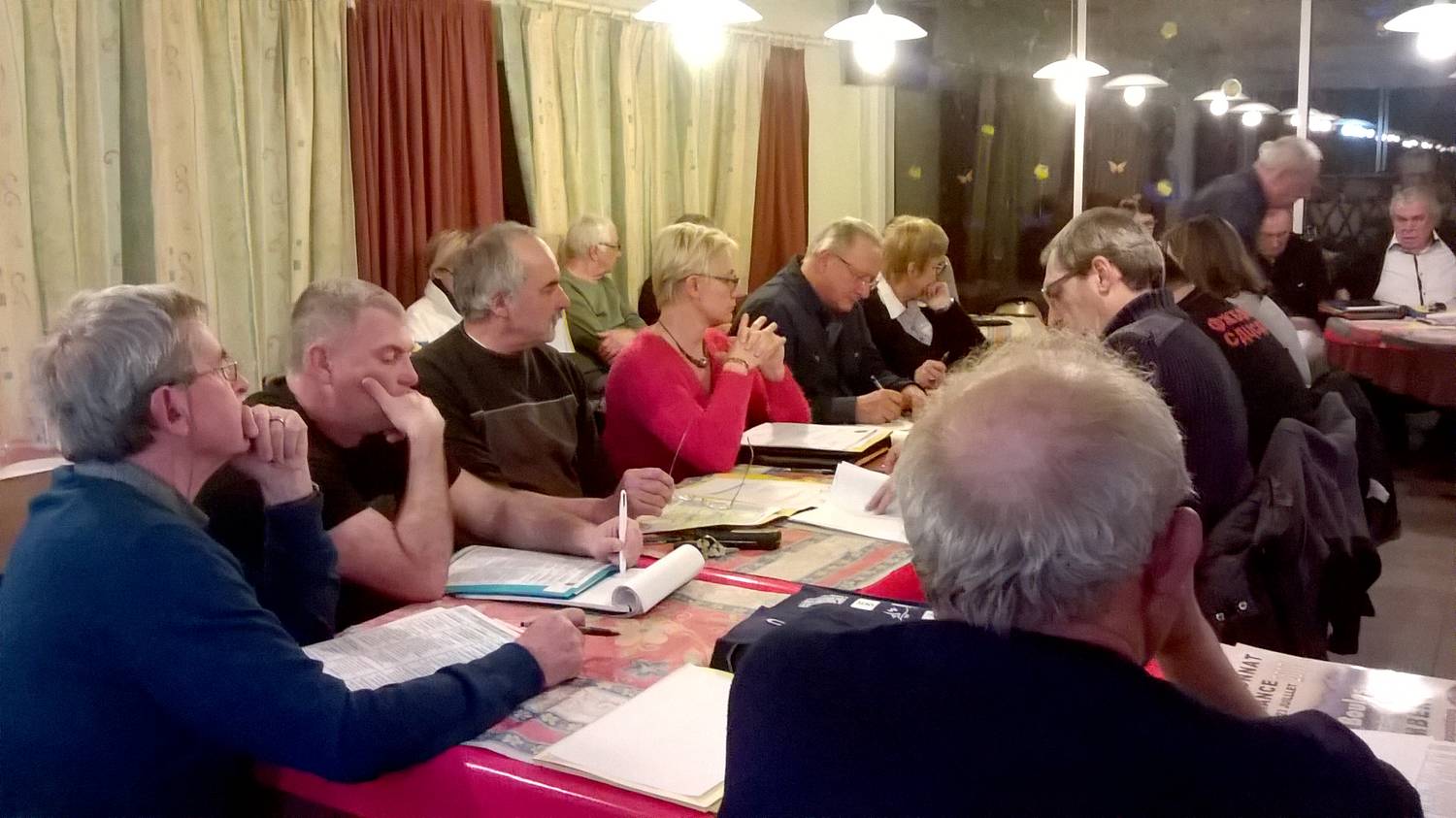 Première réunion CBDI / présidents de secteurs 2016 / 2020.