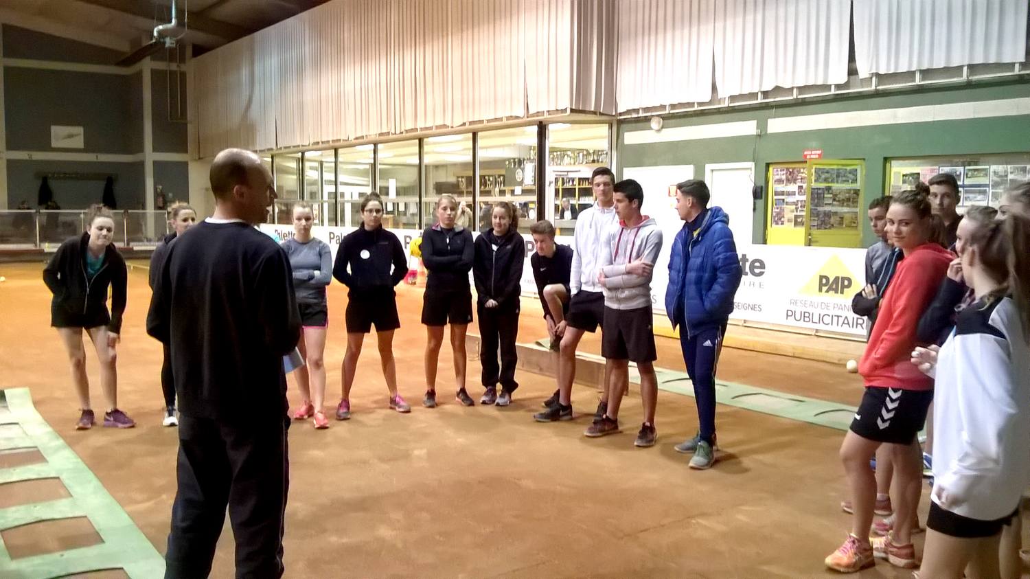 Entraînements CNED et Jeunes Isère.