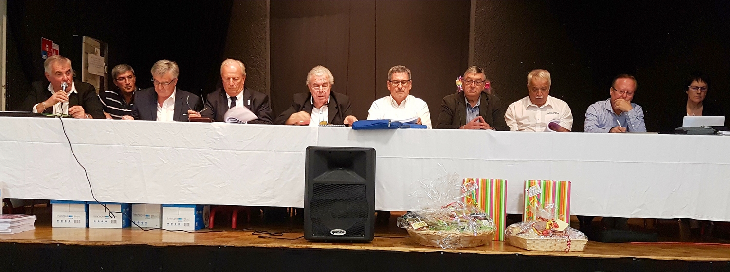 Congrès départemental 2017 à Saint-Etienne de Crossey.