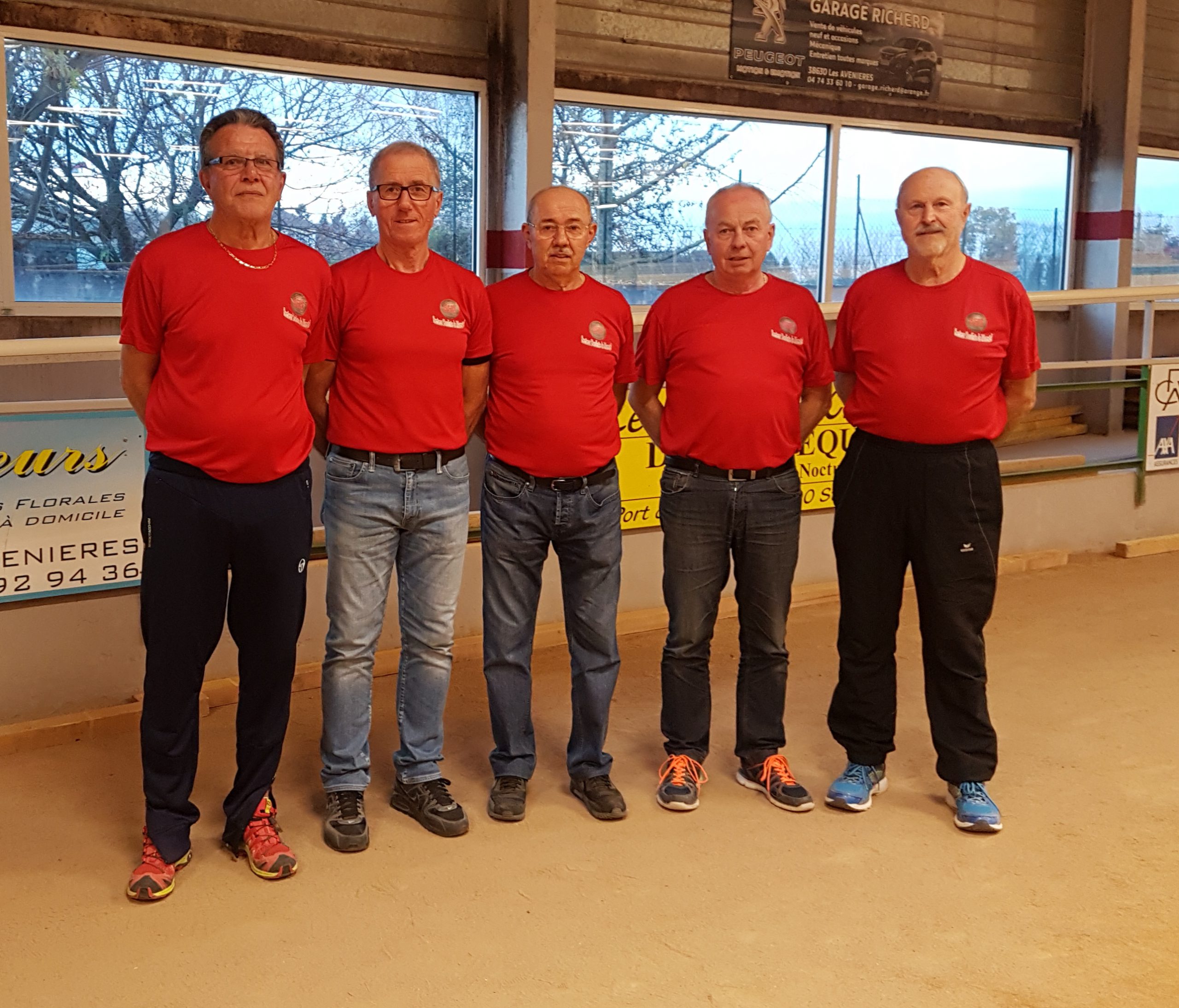 21/11 : Qualifiés du Master Vétéran aux Avenières