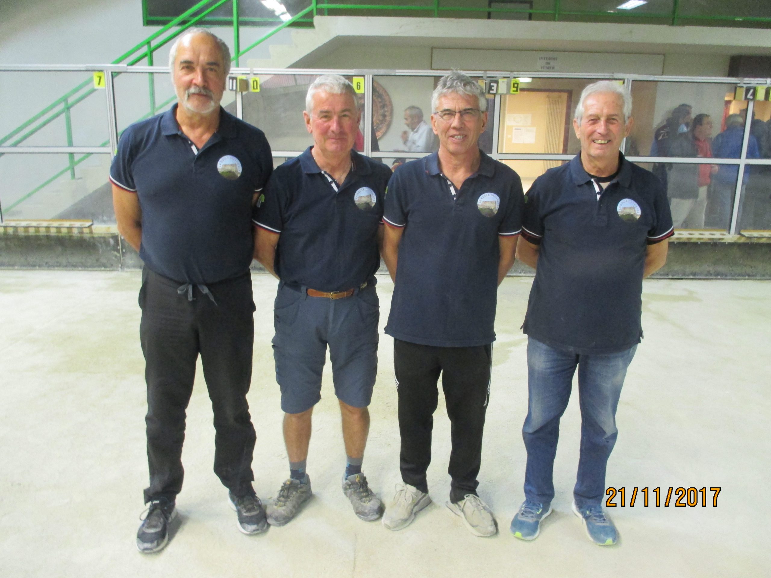 21/11 : Qualifiés du Master Vétéran à Chatte