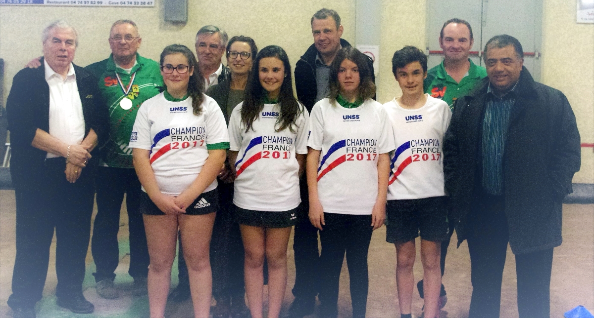 Réception Champions de France UNSS