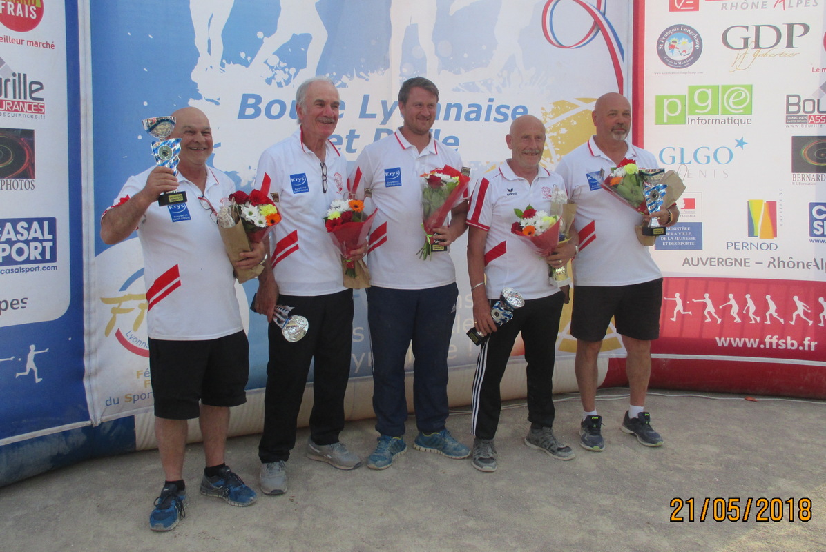 Tournoi bouliste de Pentecôte à Lyon.
