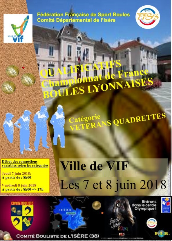 Fédéraux quadrettes vétérans / Résultats et qualifiés