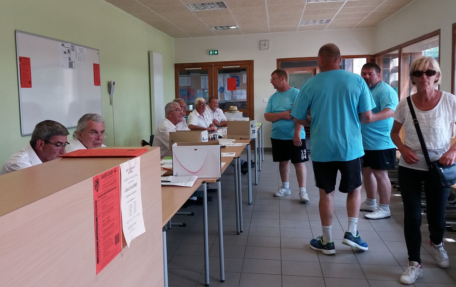 Première journée des Fédéraux Quadrettes à Saint-Chef.