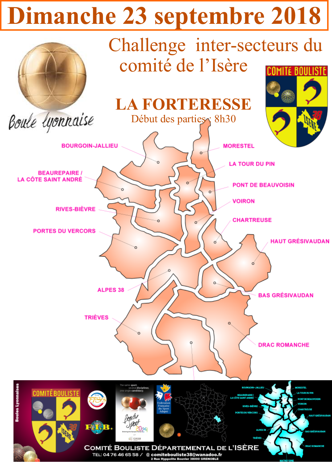 Challenge inter secteurs du comité de l’Isère