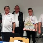 Mathéo Corgier (CFB les Abrets), champion de France -15 en Progressif.