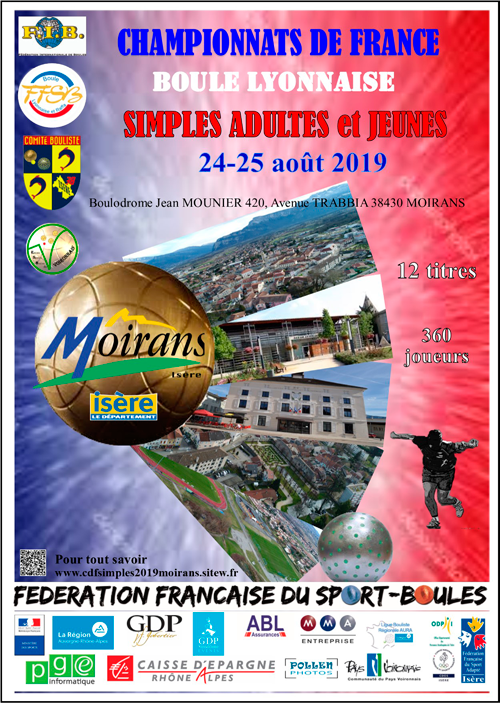 Le championnat de France Simples approche