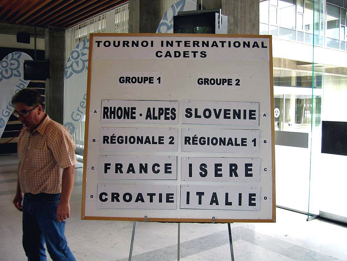 Tournoi international Jeunes 2006.