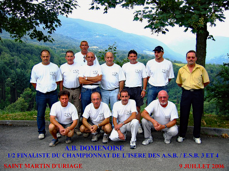 Finales des A.S 3 et 4 à Saint-Martin d&rsquo;Uriage.