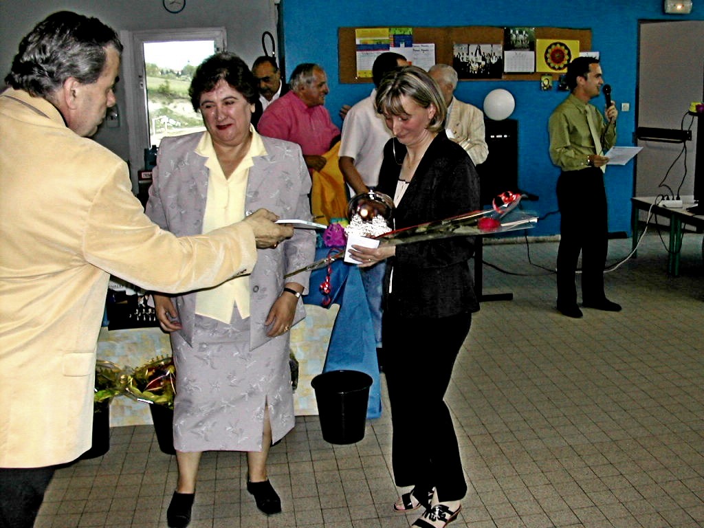 Réception Des champions à Susville.