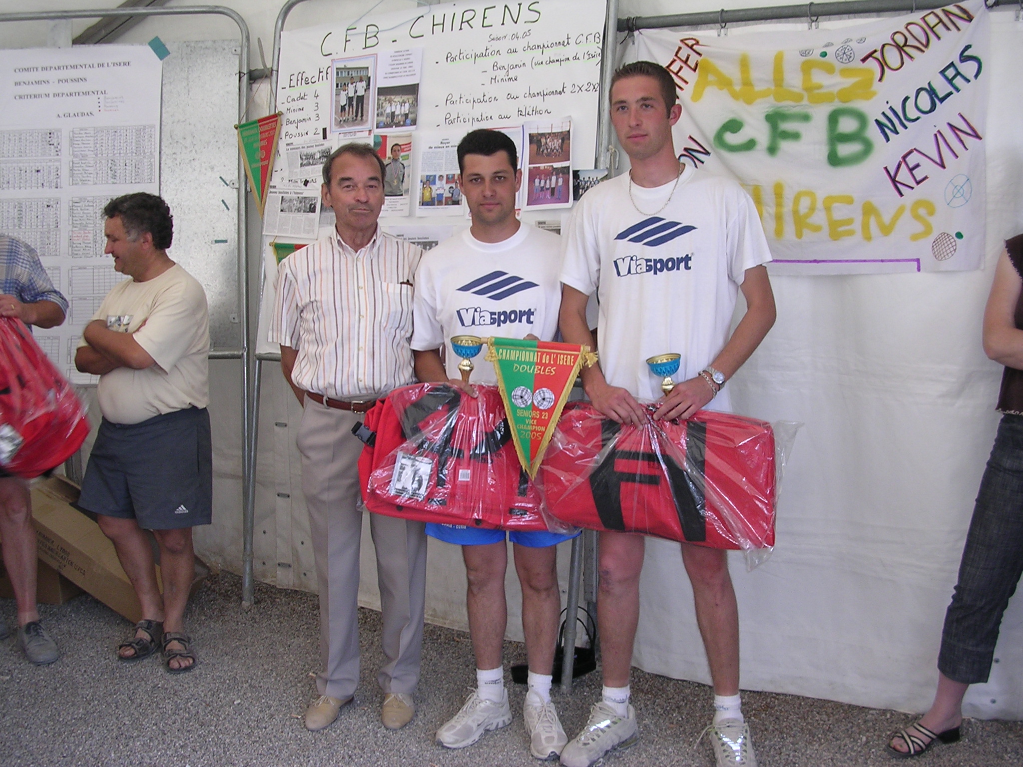 Fédéraux Double Jeunes à Chirens.