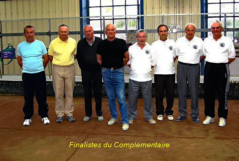 Journée finale du Masters Vétérans à Vinay.