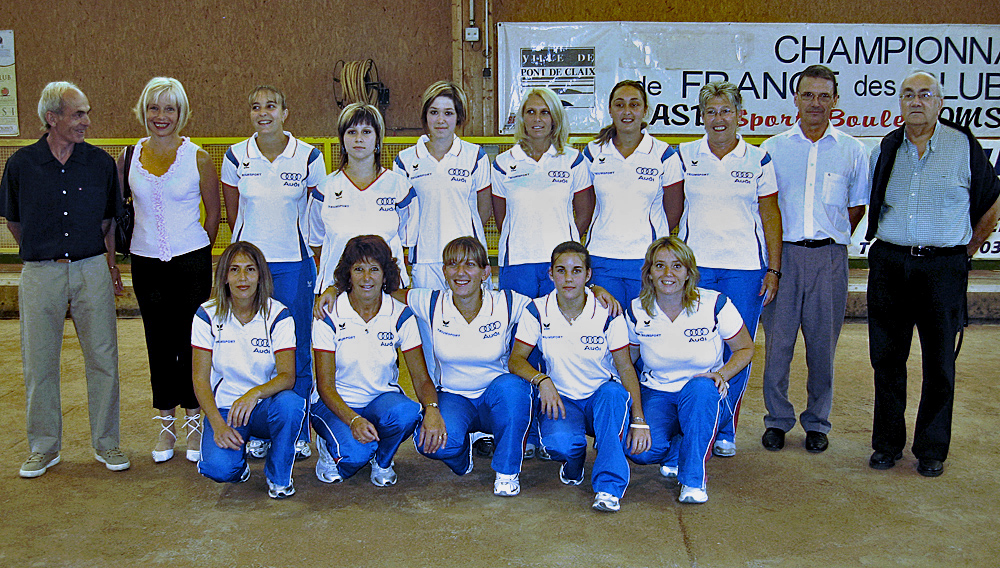 Réception des champions à Pont de Claix .