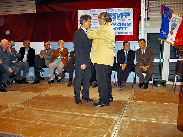 Médaillés Jeunesse et sport à Bourgoin 2007.