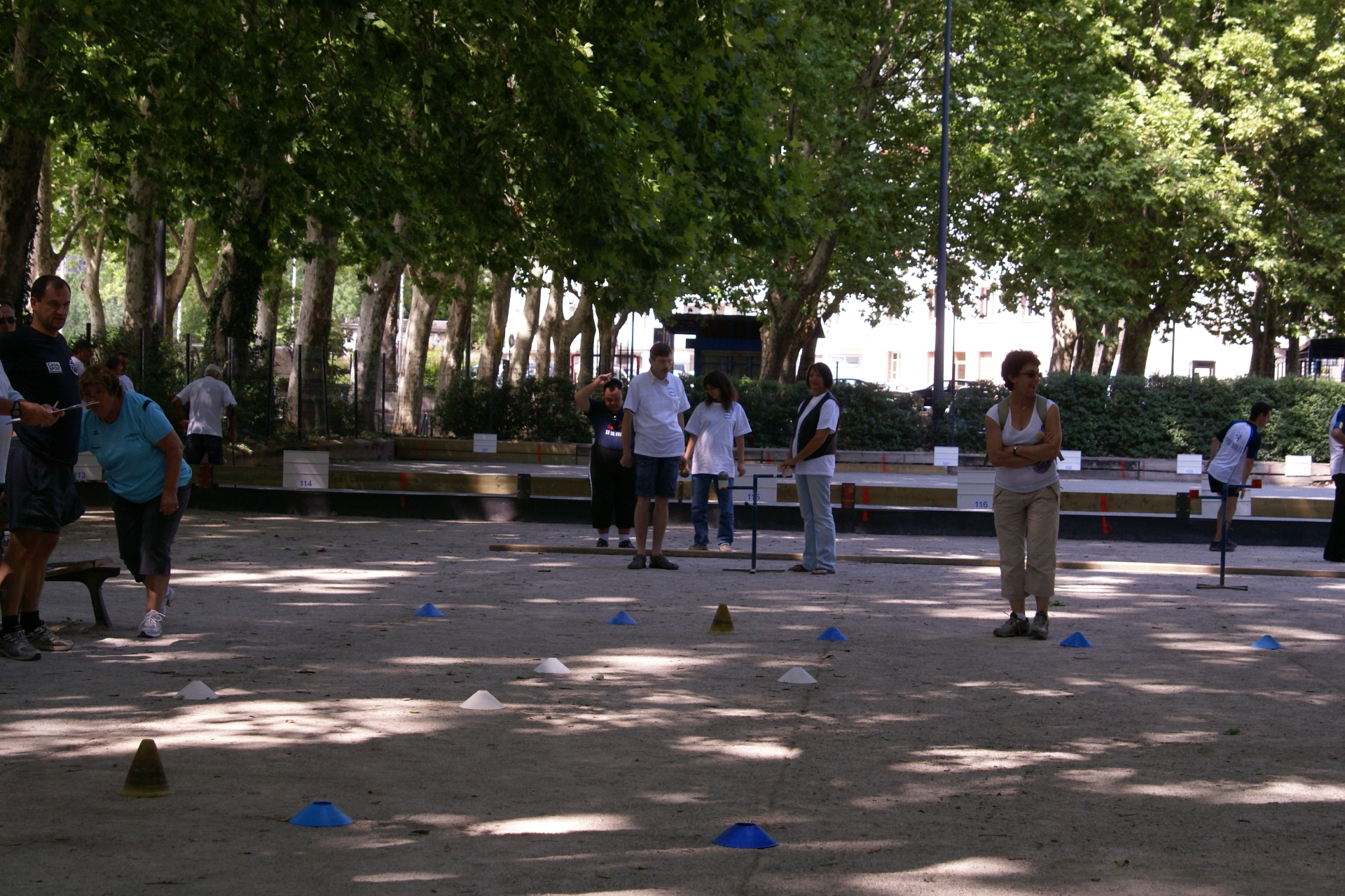 Championnat de France Doubles à Grenoble. APAJ.