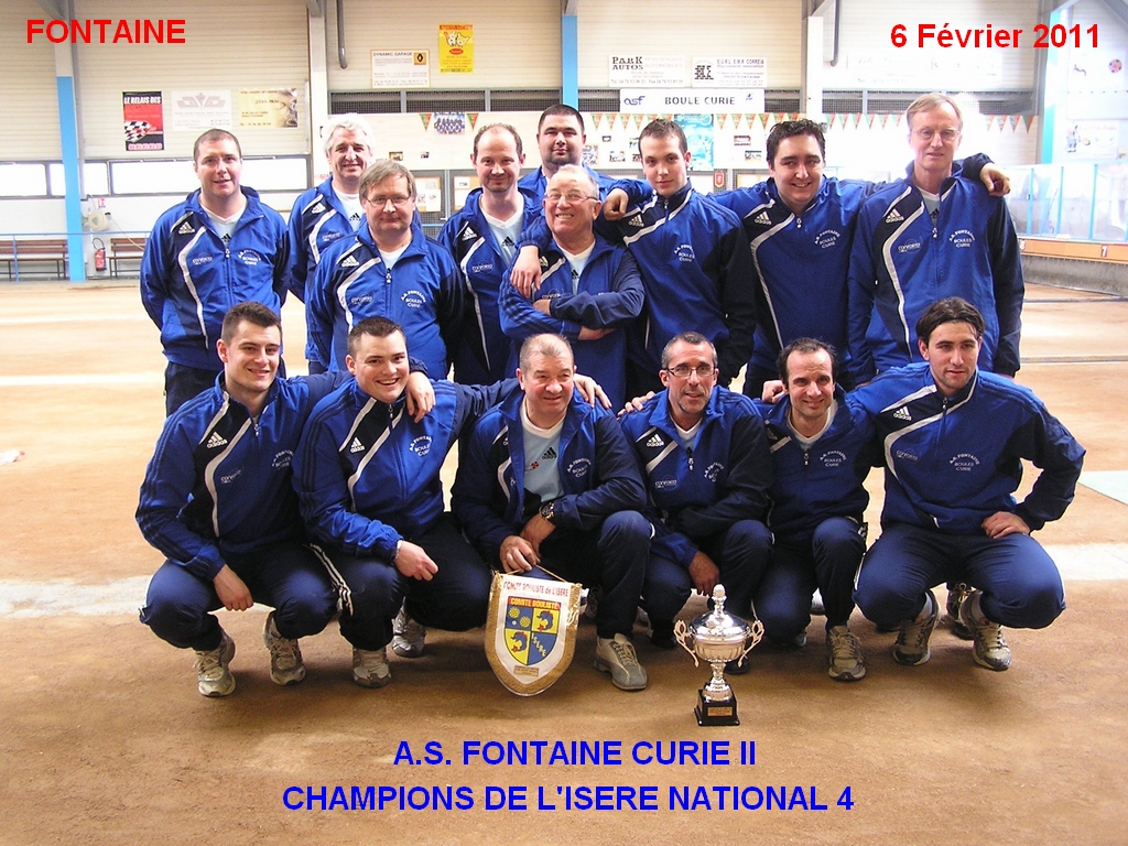 Finales du championnat de l&rsquo;Isère N4.