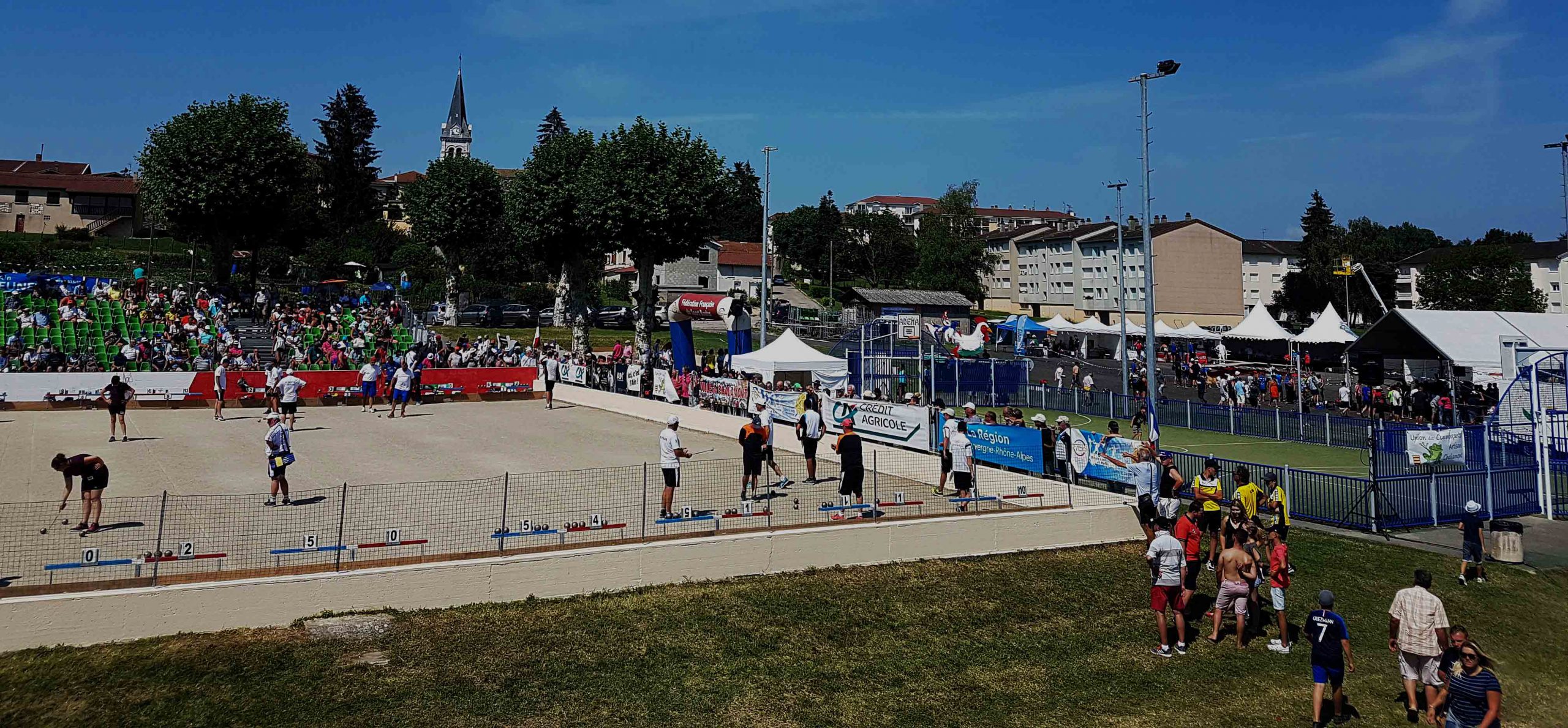 2018 Championnat de France Doubles à Chalamont.