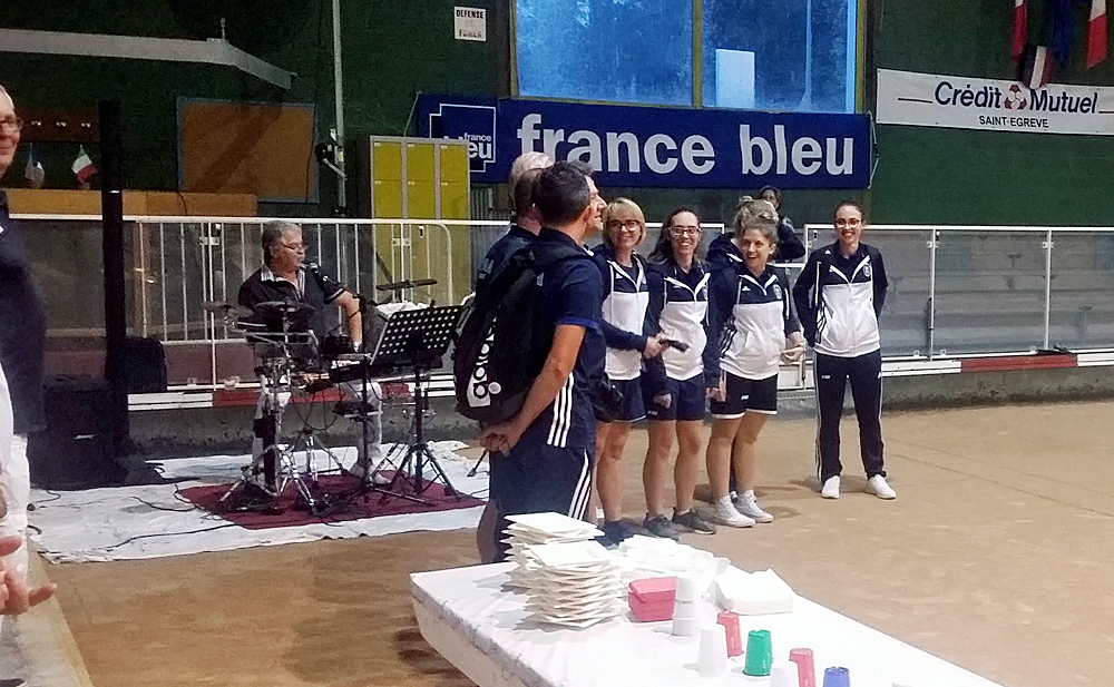 2019 France – Italie Féminin à Saint-Egrève.