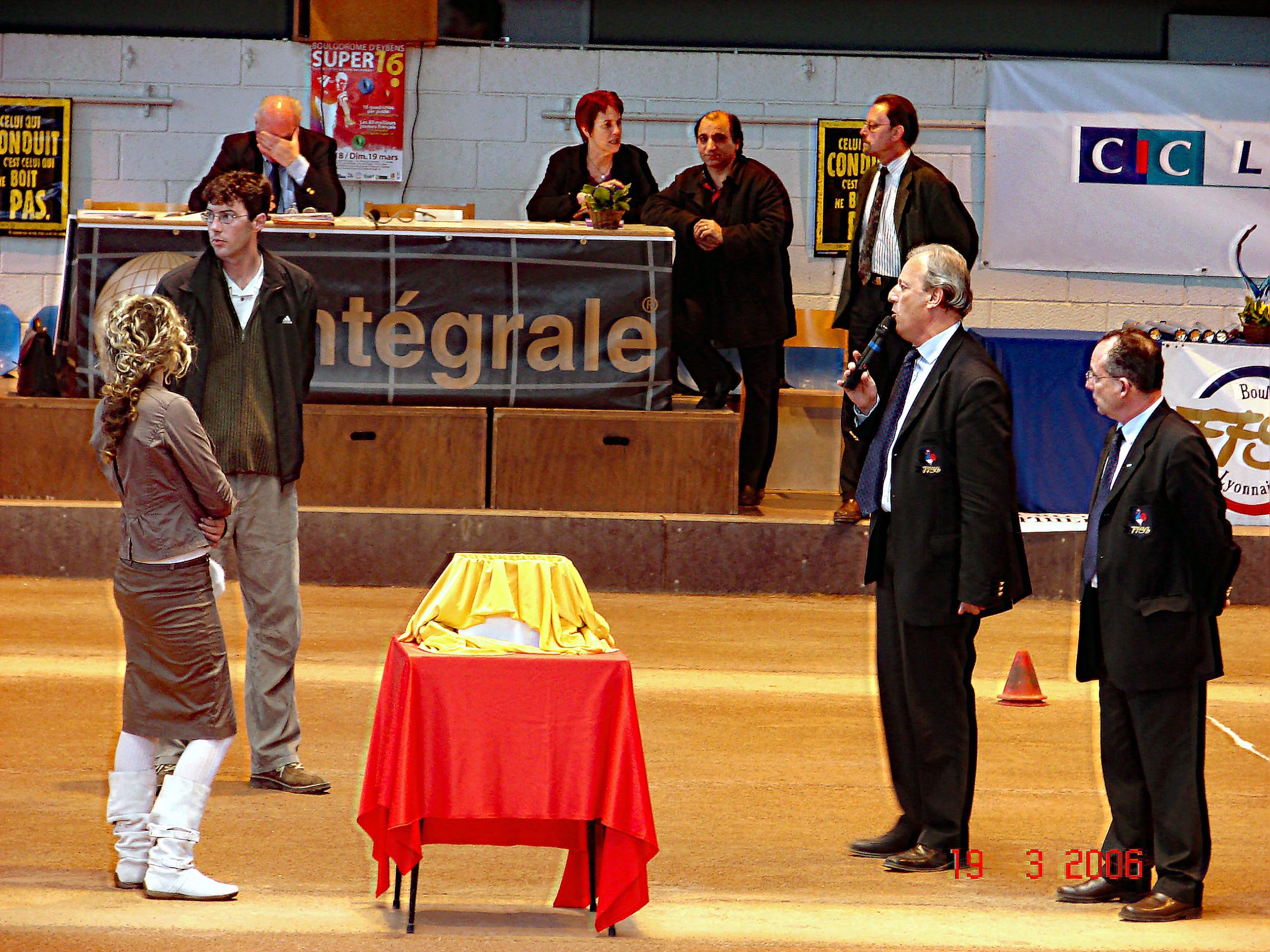 2009 Exhibition de Sport Adapté à Eybens.