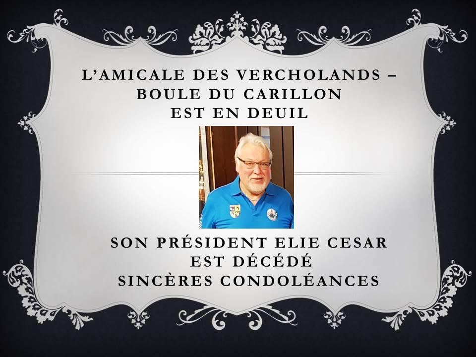 Décès Élie César