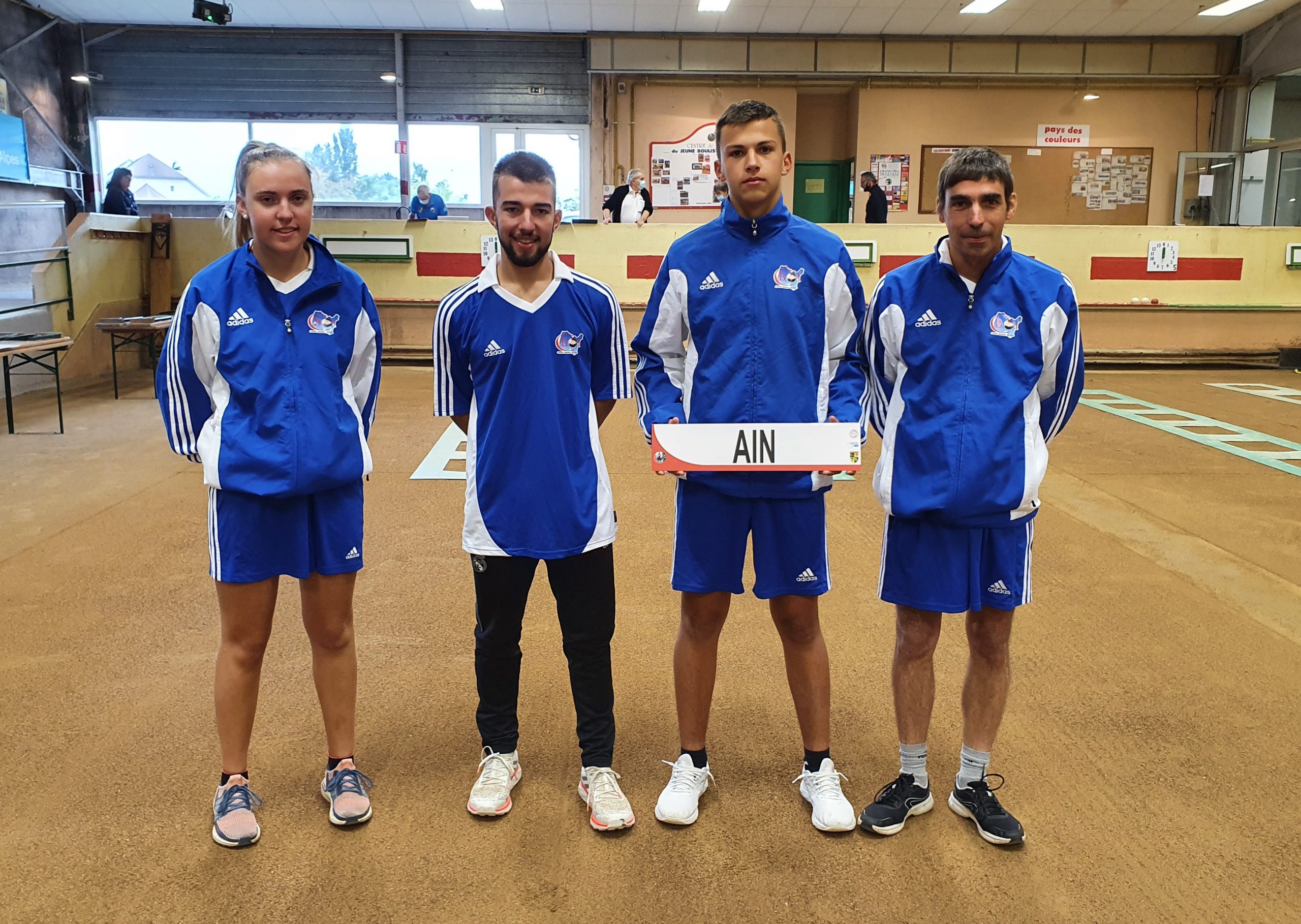 Premiers résultats du tournoi national jeunes. aux Avenières.