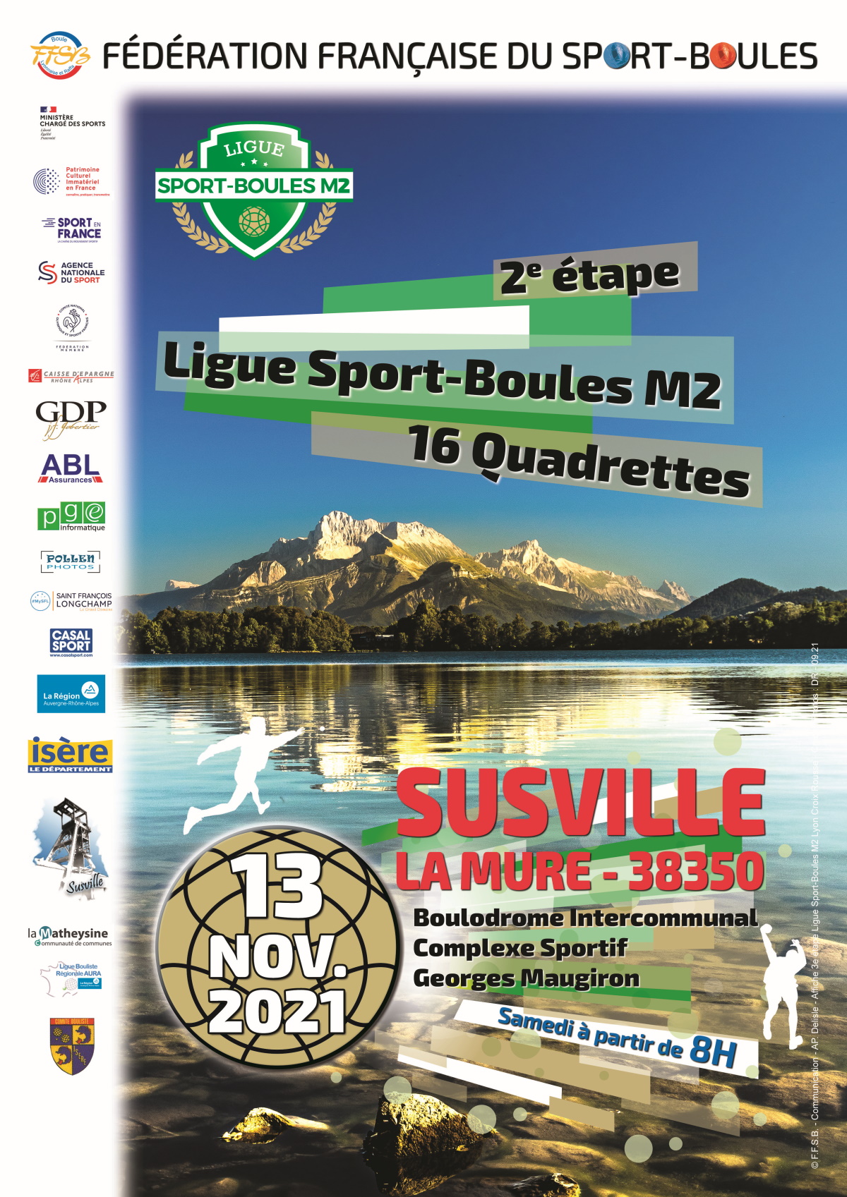 La Ligue Sport-Boules M2 fait étape à Susville !