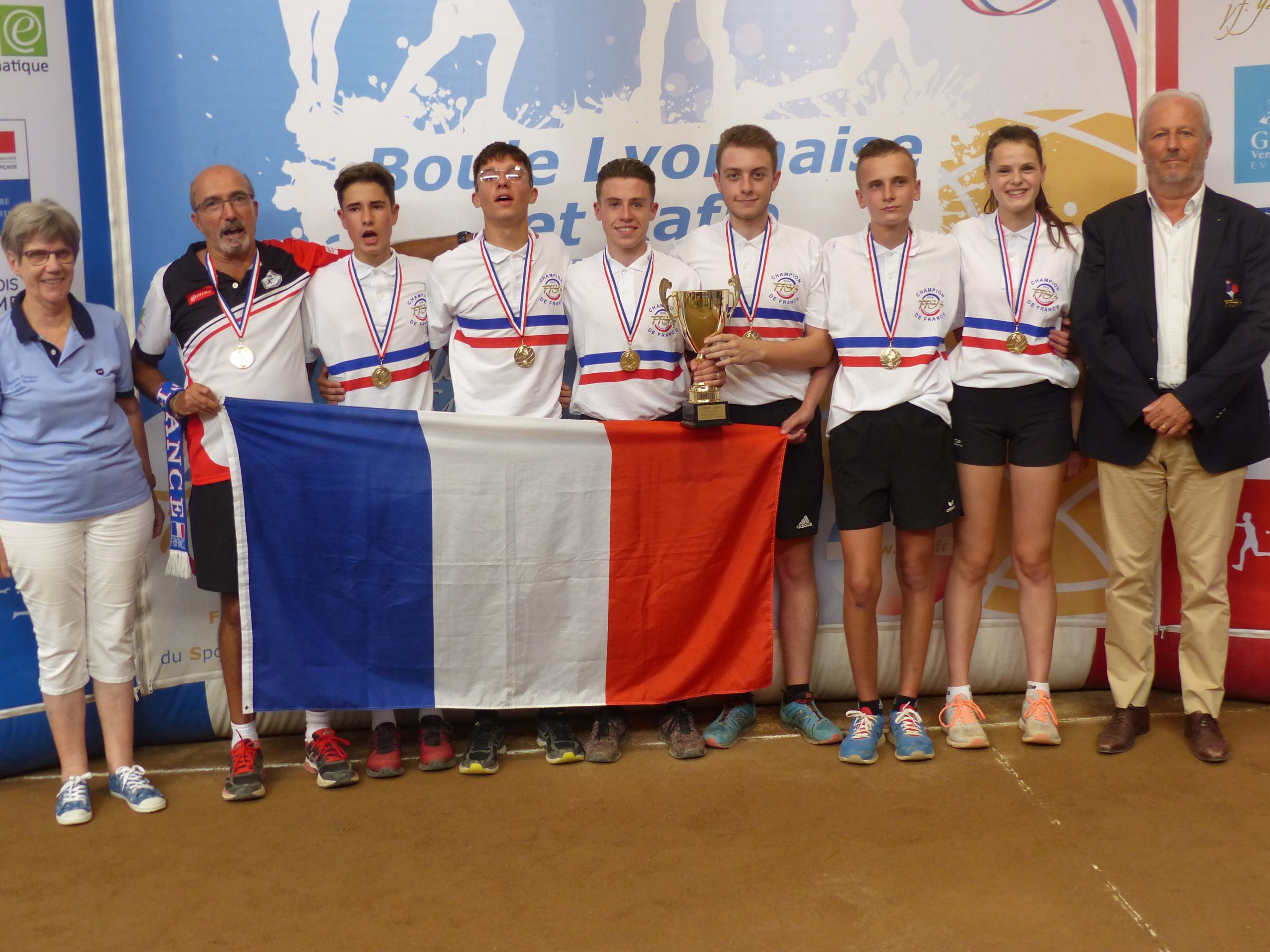 Annulation réception Champion de France Clubs -18 !