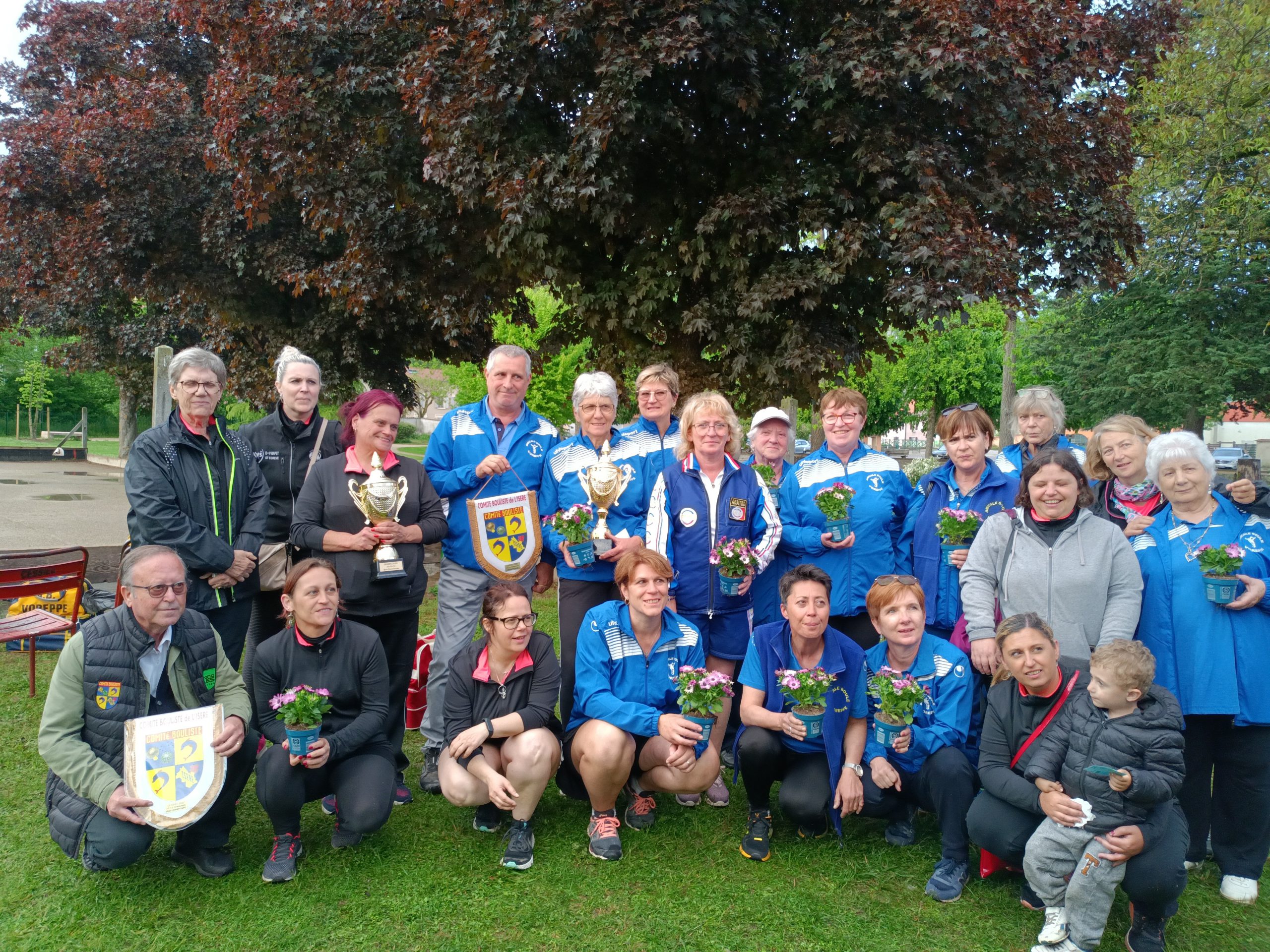 Journée finale des A.S 3 et 4 Féminines à Cessieu.