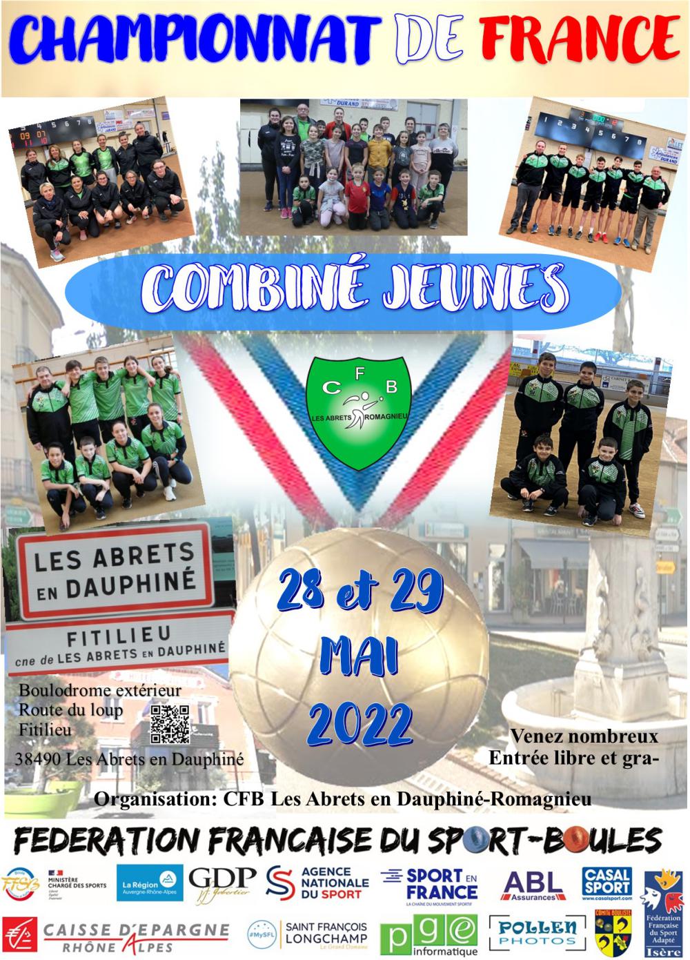 Championnat de France Combiné Jeunes à Fitilieu !