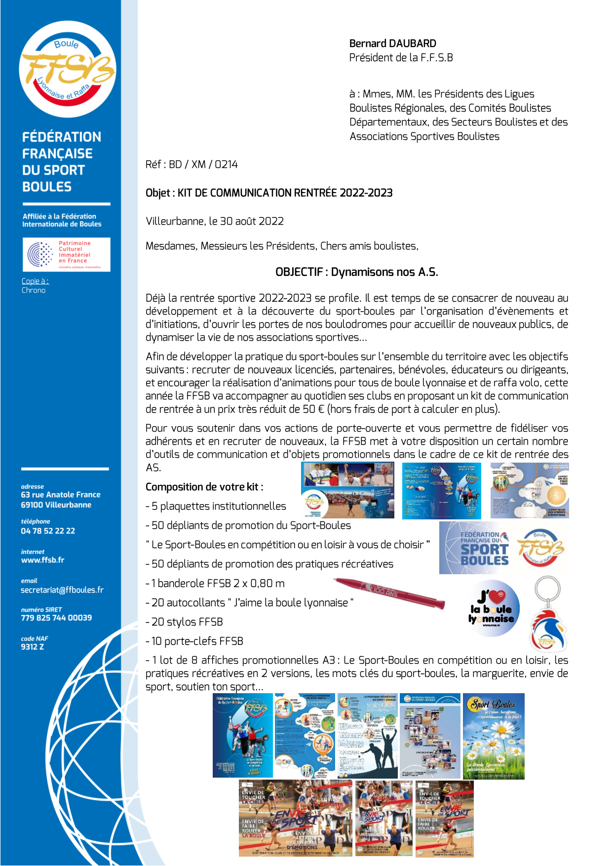 Kit de communication rentrée 2022-2023